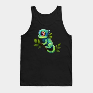 Chameleon Lovers Lizard Chameleons Tank Top